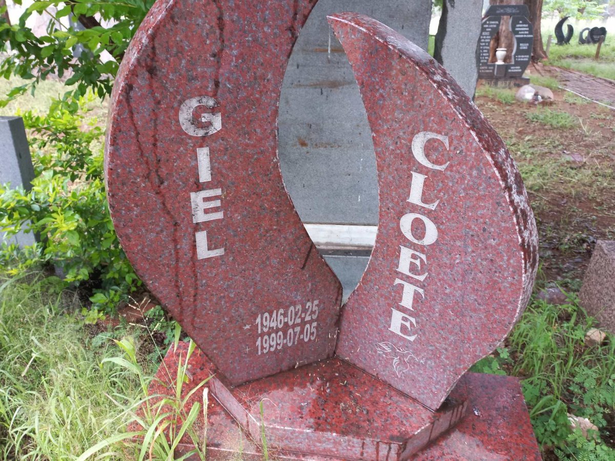 CLOETE Giel 1946-1999