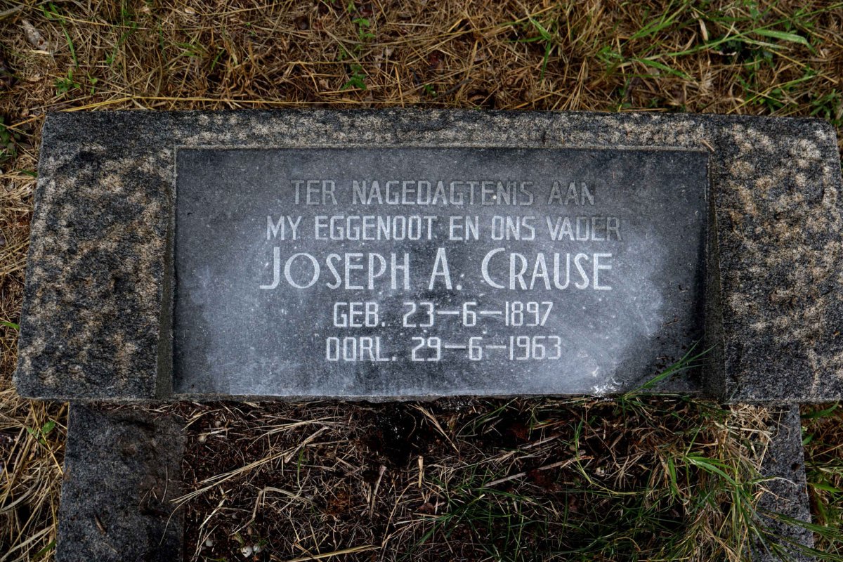 CRAUSE Joseph A. 1897-1963