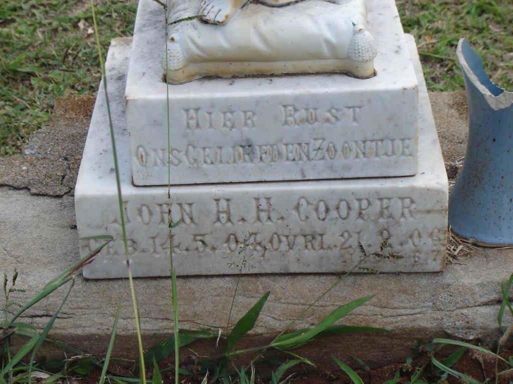 COOPER John H.H. 1904-1906