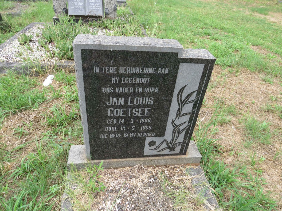 COETZEE Jan Louis 1906-1969
