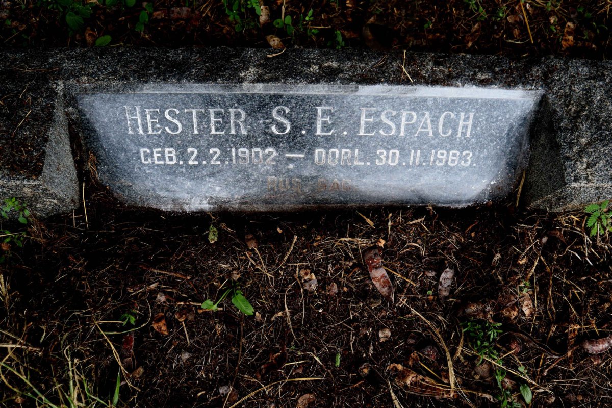 ESPACH Hester S.E. 1902-1983