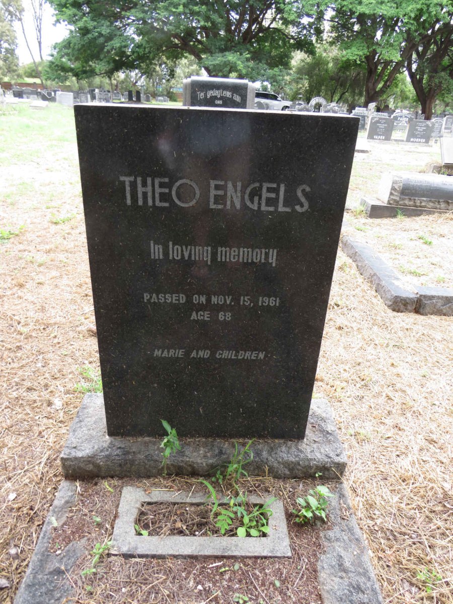 ENGELS Theo -1961