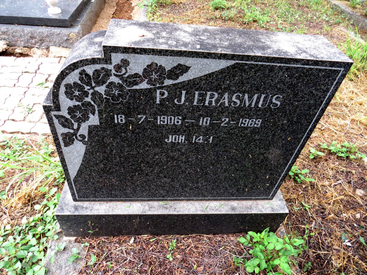 ERASMUS P.J. 1906-1969
