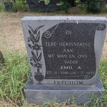 FRECHOW Emil A. 1918-1976