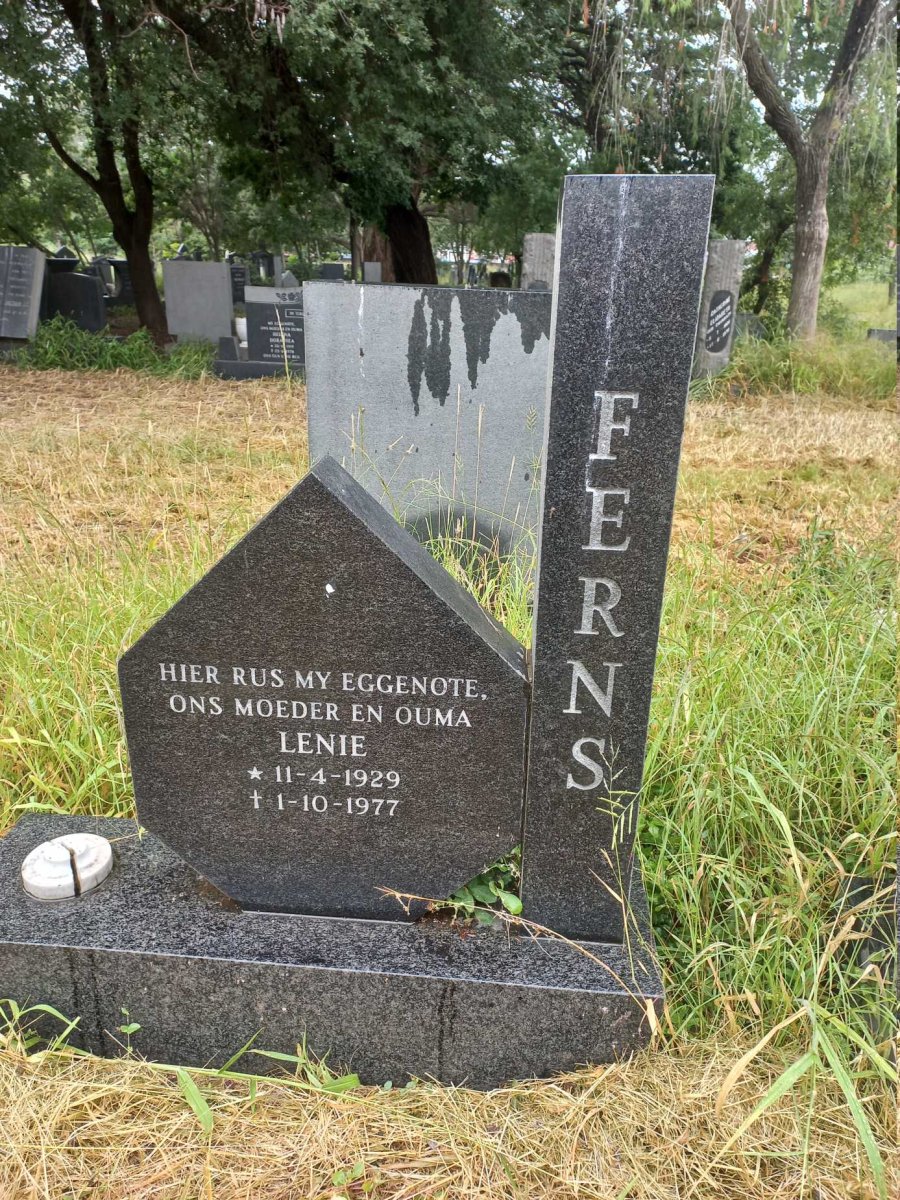 FERNS Lenie 1929-1977