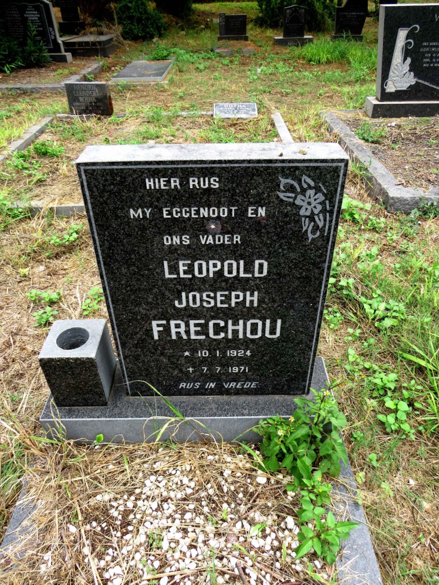 FRECHOU Leopold Joseph 1924-1971