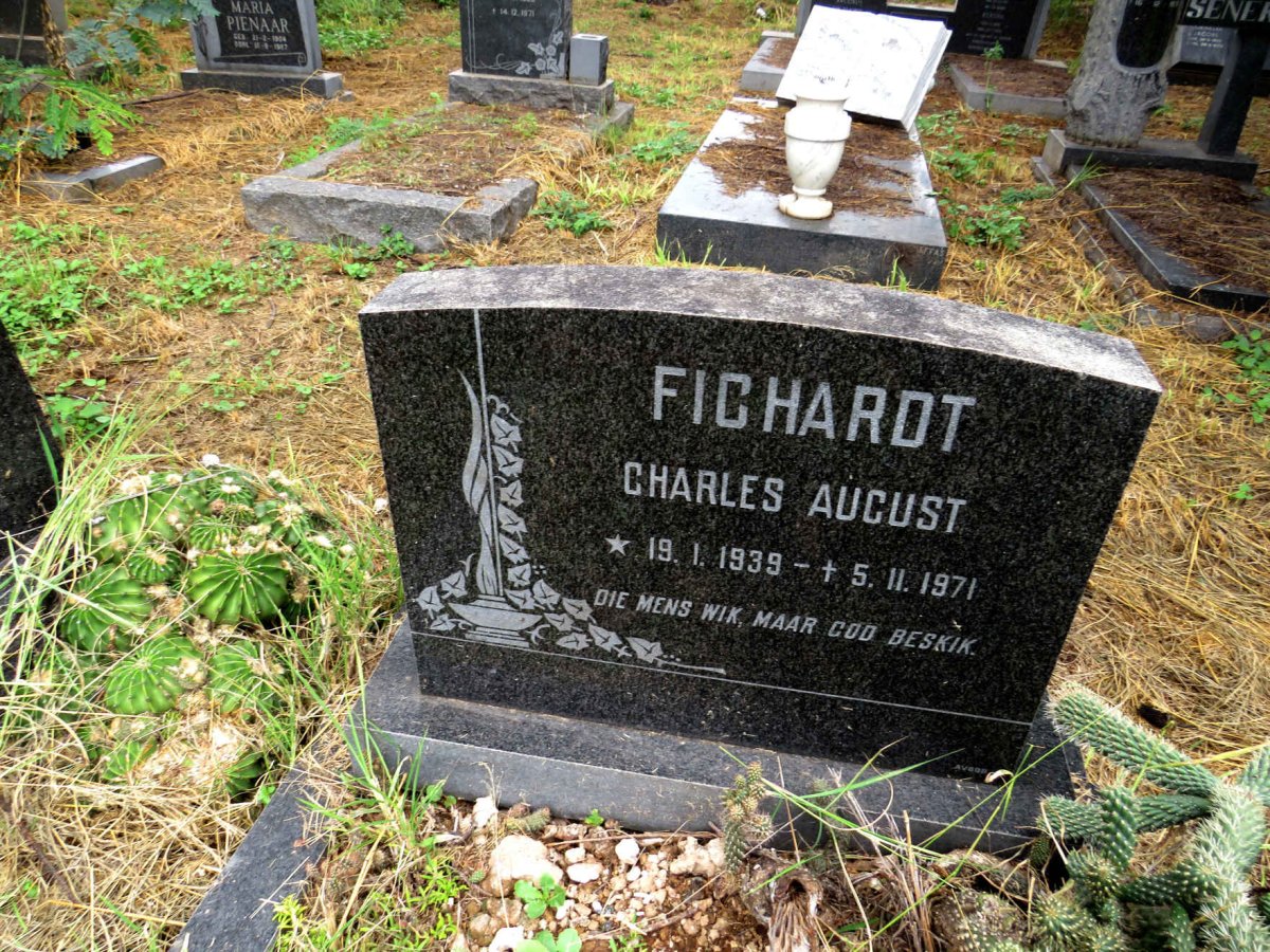 FICHARDT Charles August 1939-1971