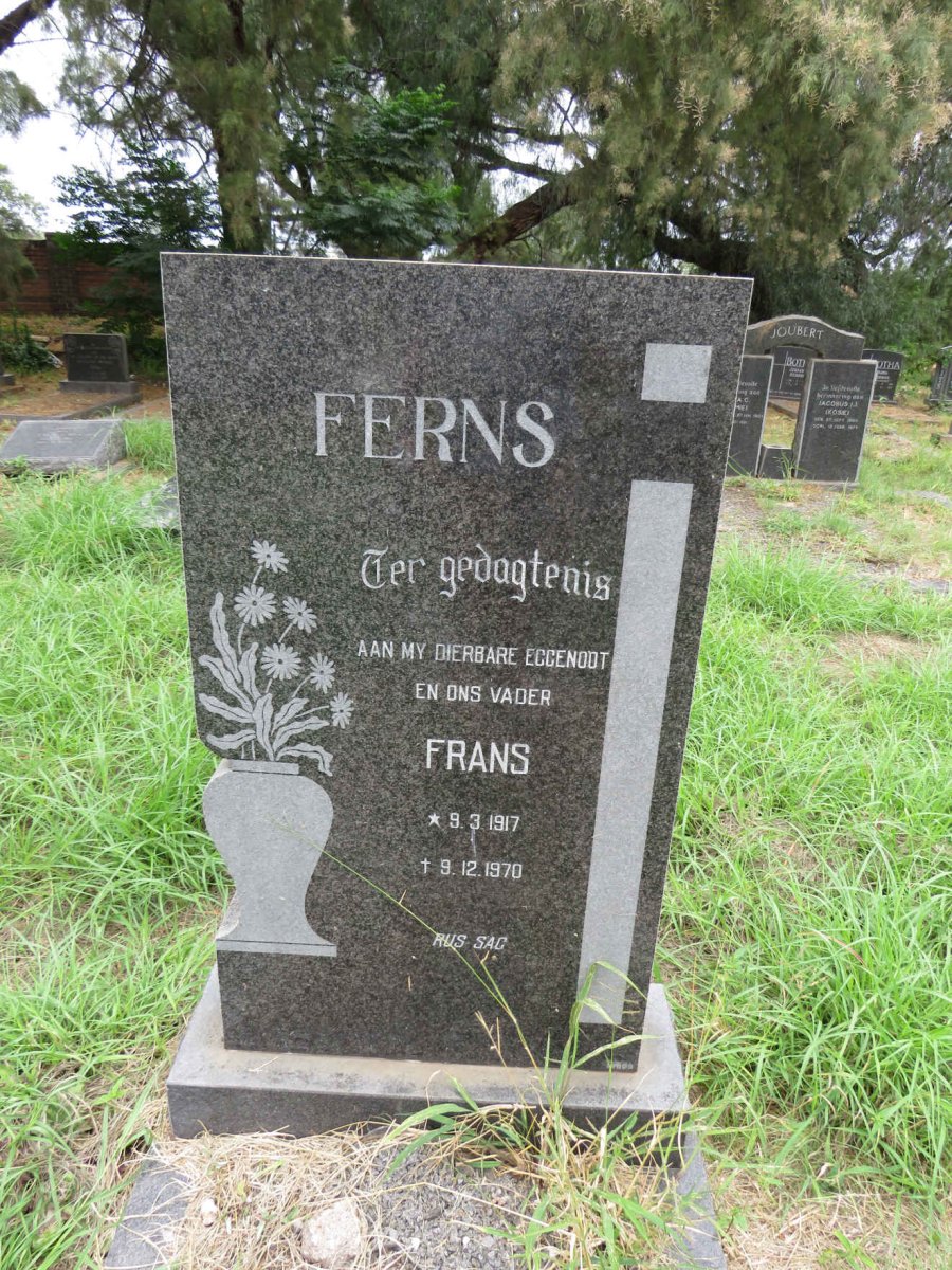 FERNS Frans 1917-1970