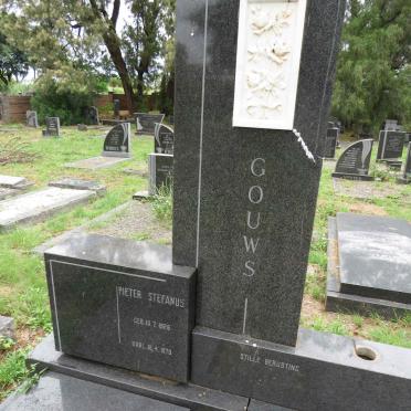 GOUWS Pieter Stefanus 1926-1970