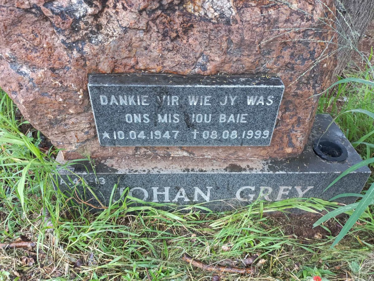 GREY Johan 1947-1999
