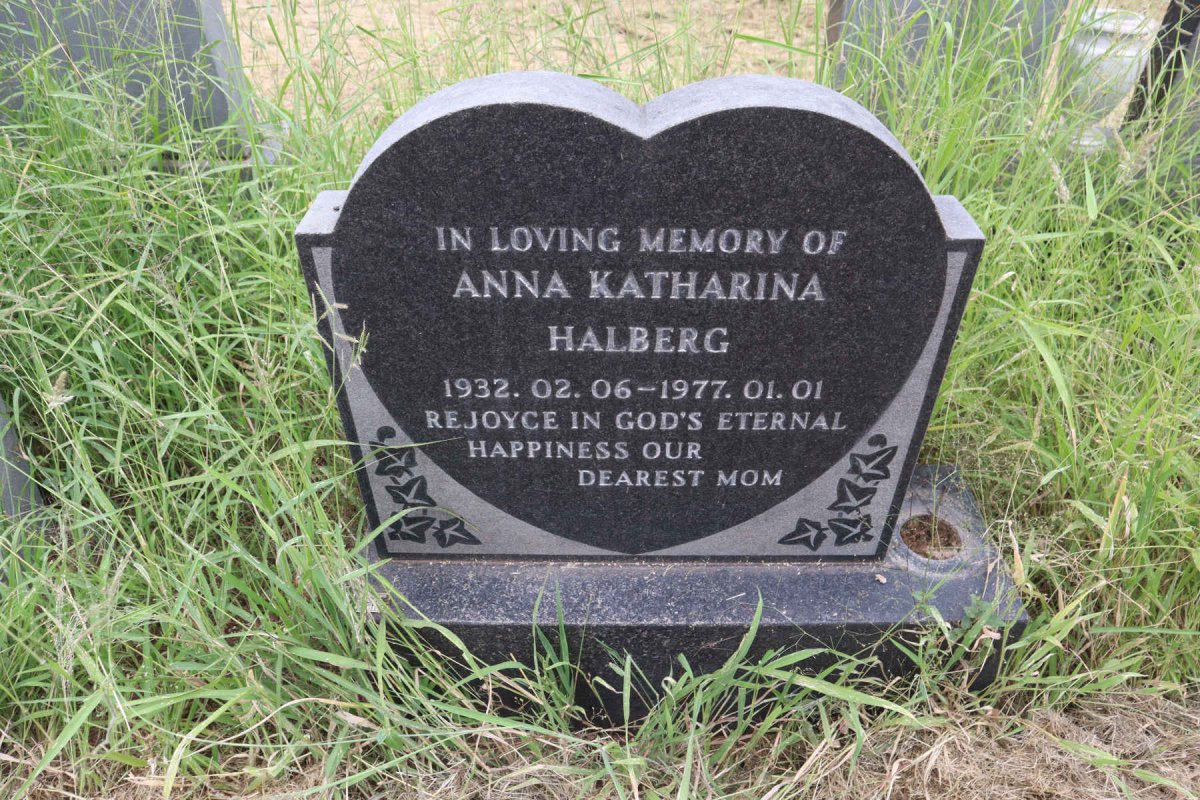 HALBERG Anna Katharina 1932-1977