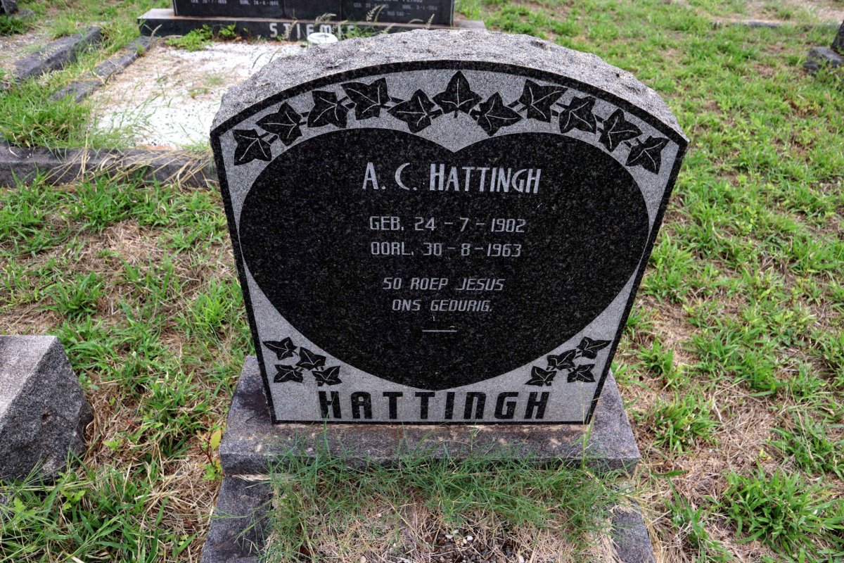HATTINGH A.C. 1902-1963