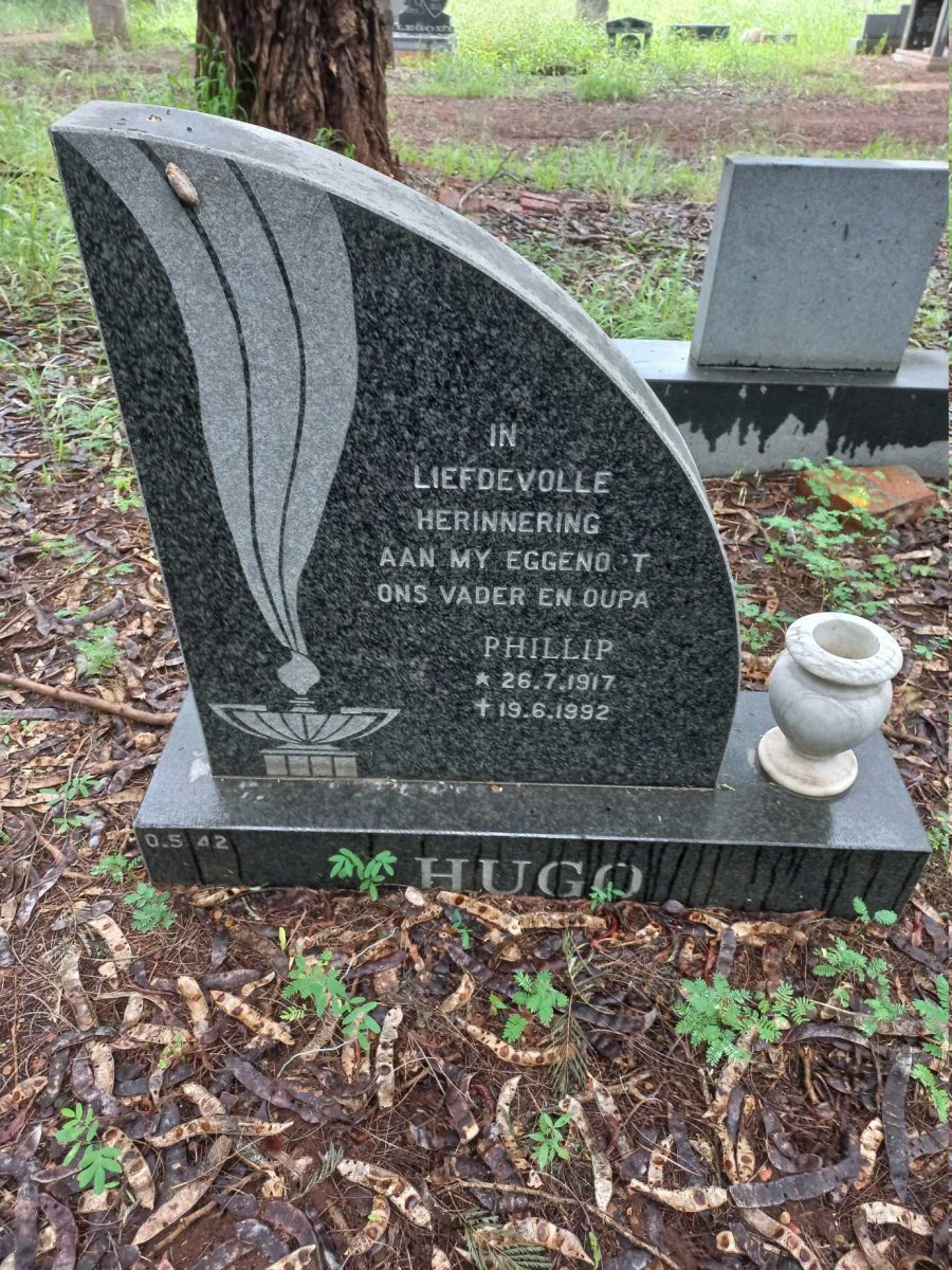 HUGO Phillip 1917-1992 