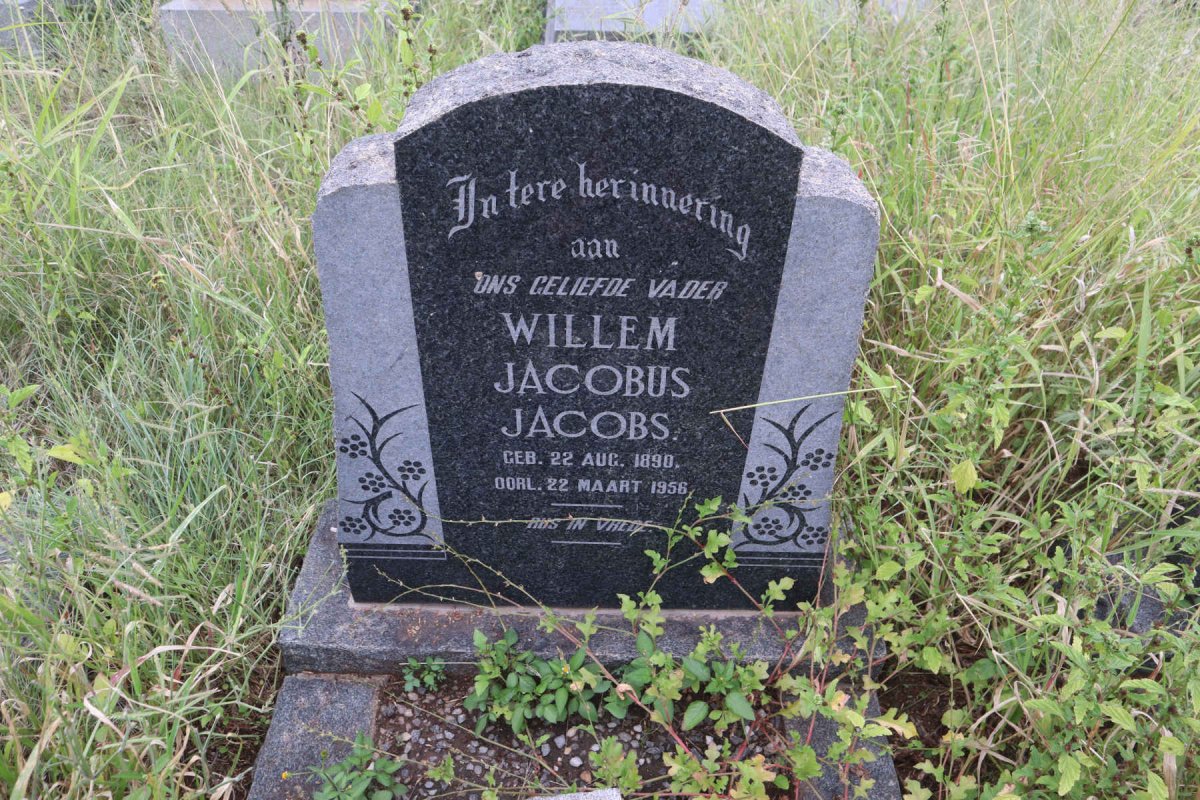 JACOBS Willem Jacobus 1890-1956