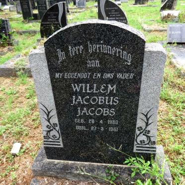 JACOBS Willem Jacobus 1930-1961