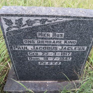 JAGLESS Paul Jacobus 1917-1941