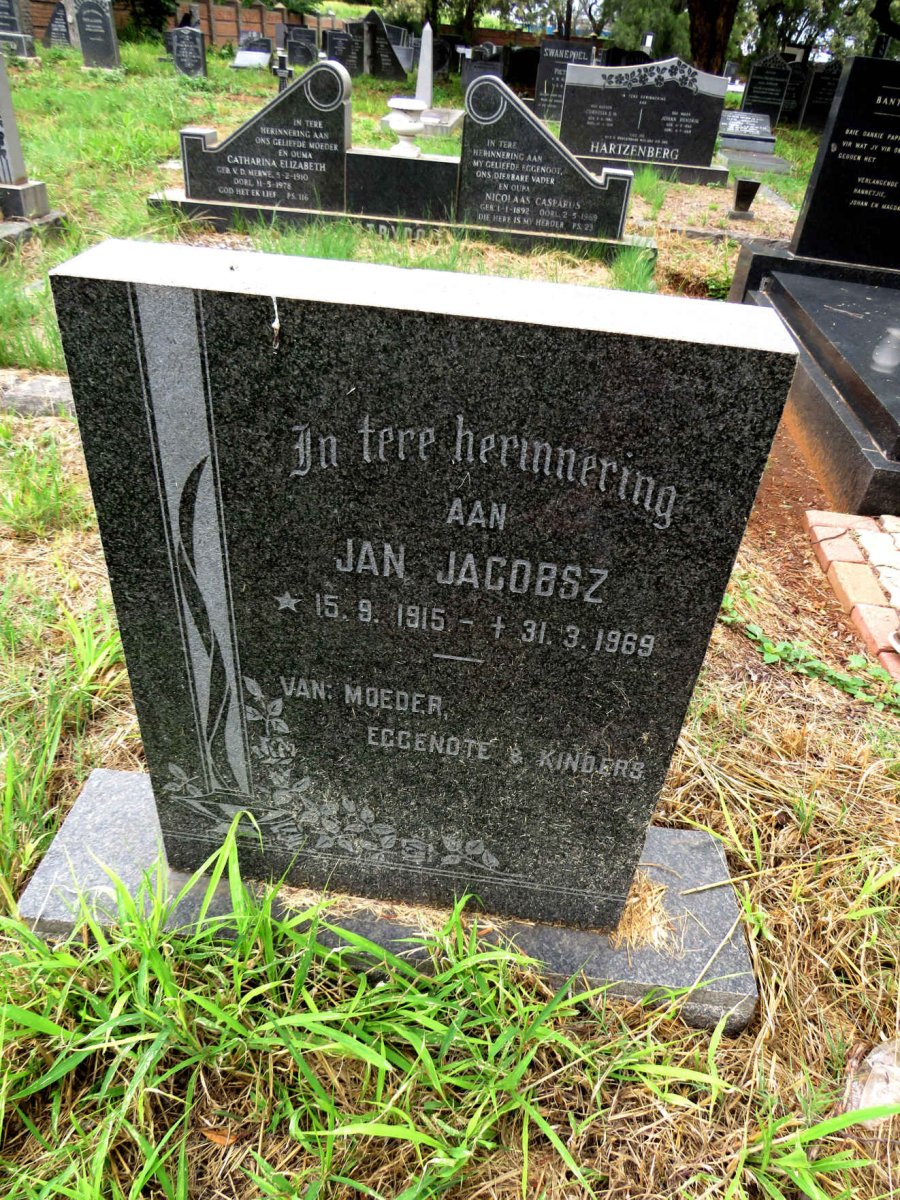 JACOBSZ Jan 1915-1969