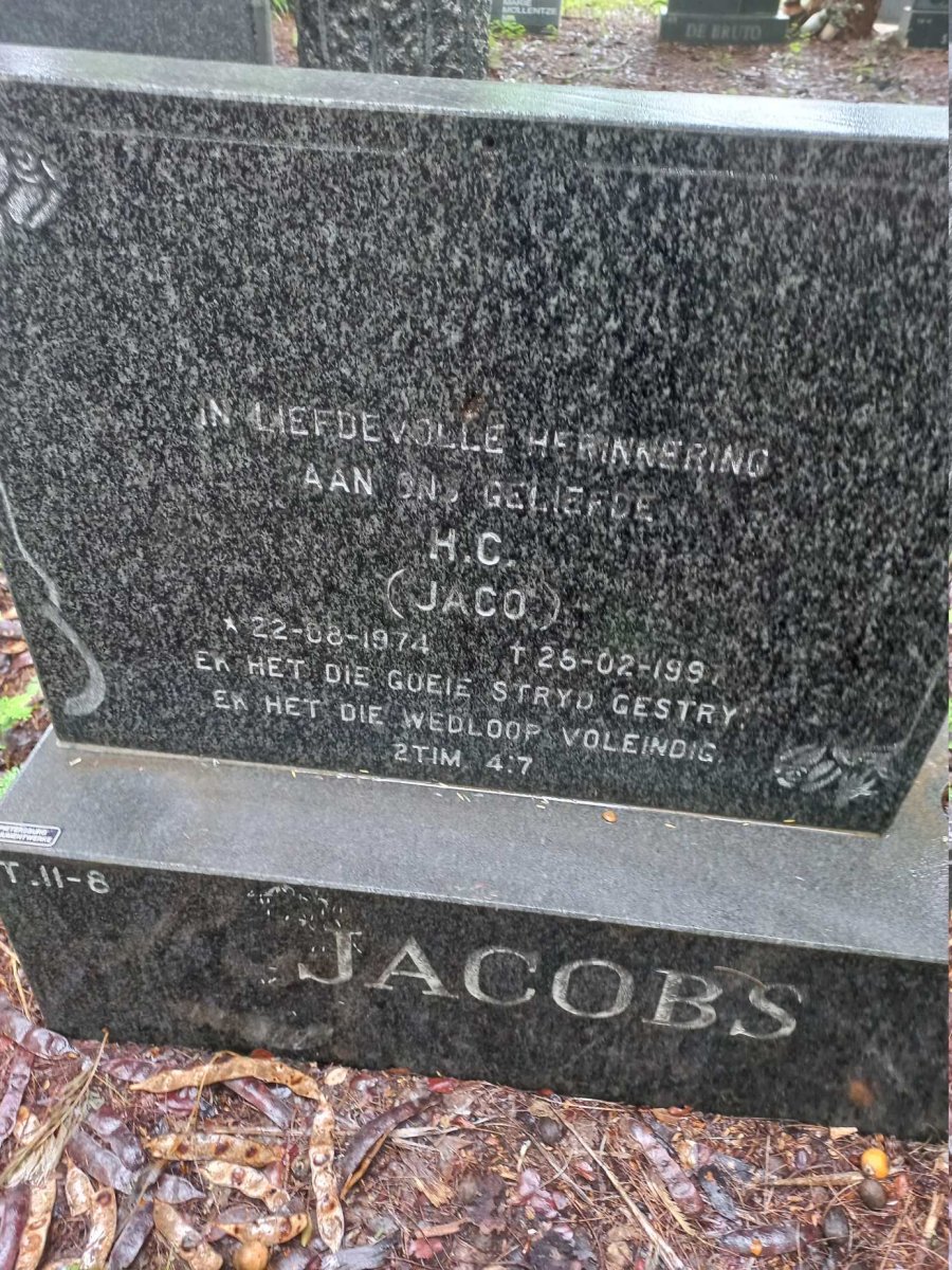 JACOBS H.C. 1974-1997