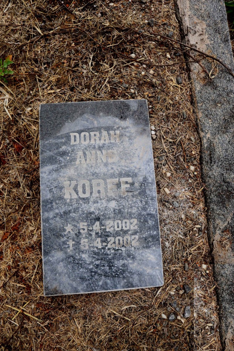 KORFF Dorah Anne 2002-2002