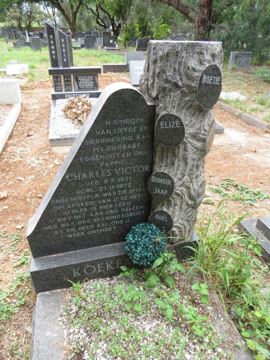 KOEKEMOER Charles Victor 1931-1972