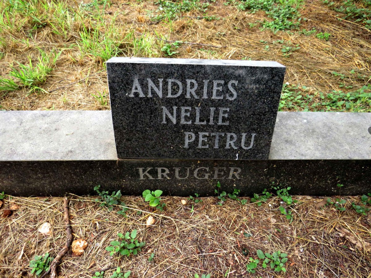 KRUGER Andries :: KRUGER Nelie :: KRUGER Petru