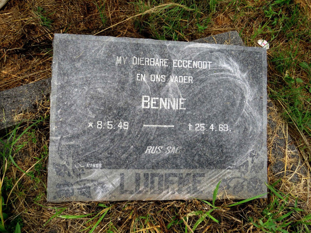 LUDEKE Bennie 1949-1969