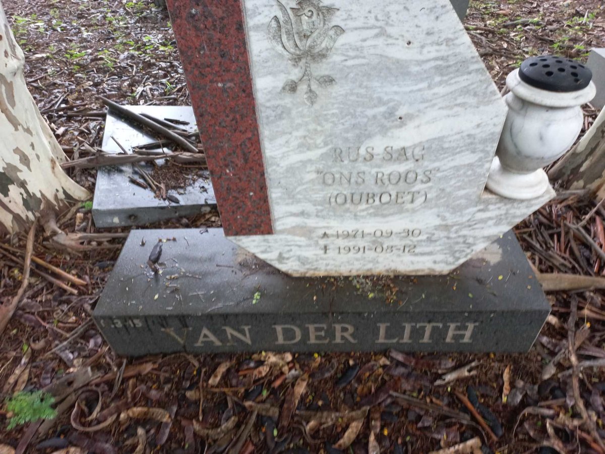 LITH Ouboet, van der 1971-1991