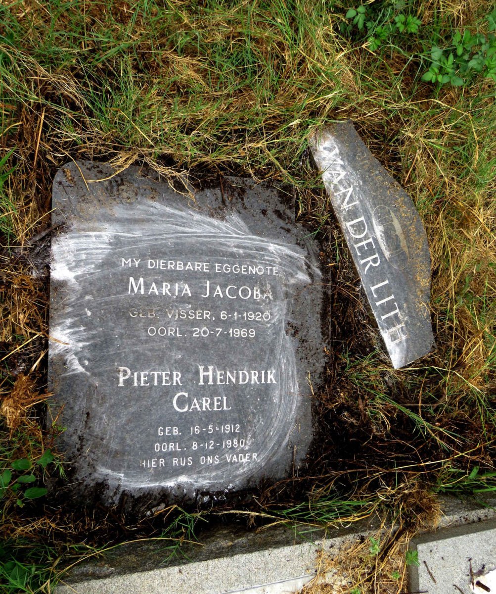LITH Pieter Hendrik Carel, van der 1912-1980 & Maria Jacoba VISSER 1920-1969 :: VAN DER LITH Aletta Susanna 1955-1971_2
