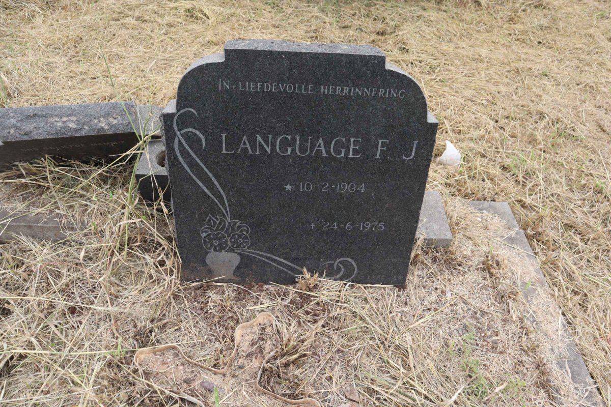 LANGUAGE F.J. 1904-1975