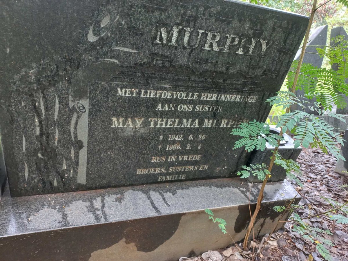 MURPHY May Thelma 1942-1996