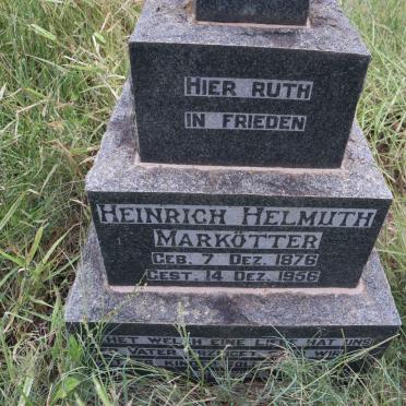 MARKOTTER Heinrich Helmuth 1876-1956