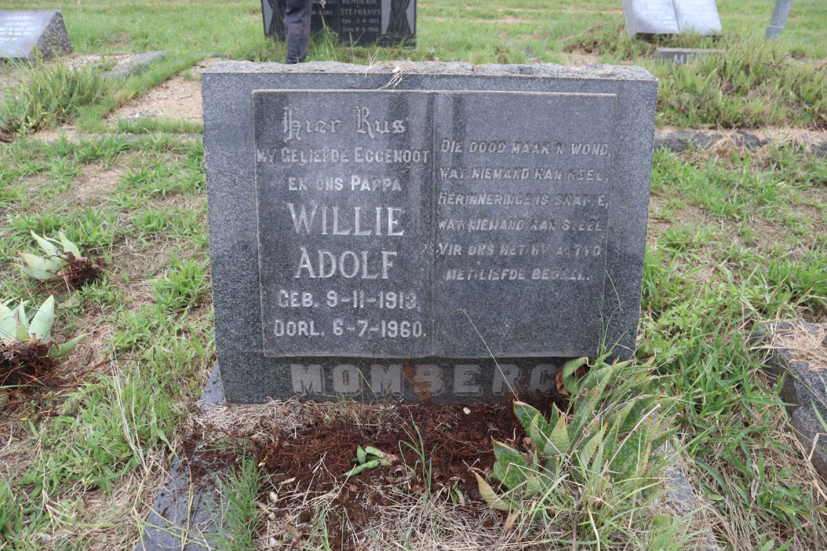 MOMBERG Willie Adolf 1913-1960