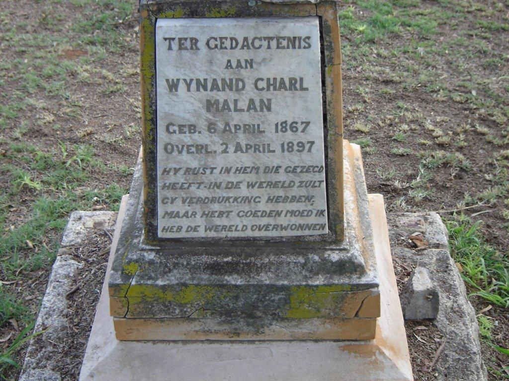 MALAN Wynand Charl 1867-1897