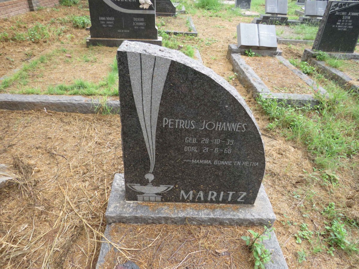 MARITZ Petrus Johannes 1939-1960