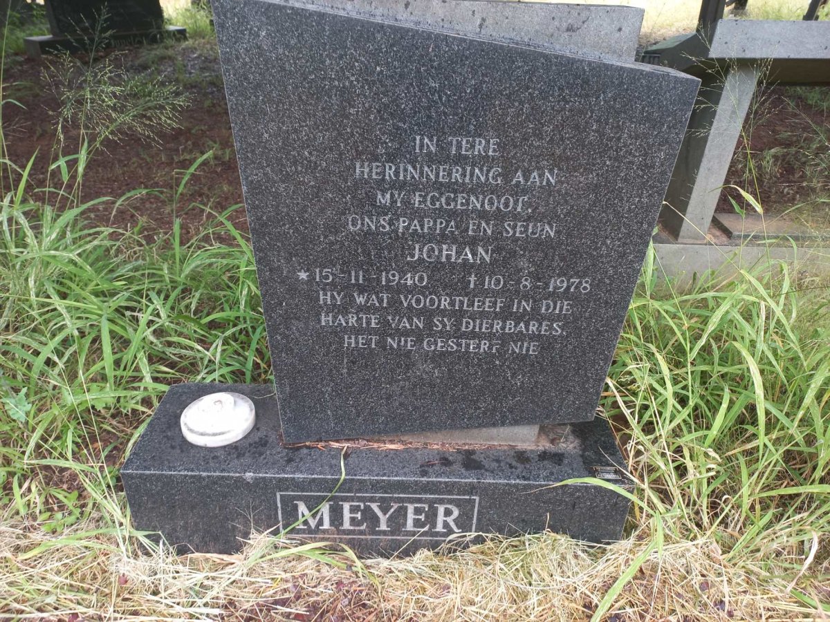 MEYER Johan 1940-1978