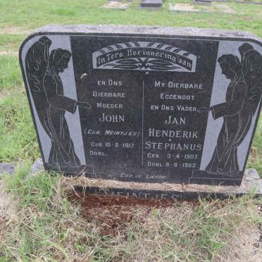 MEINTJES Jan Henderik Stephanus 1907-1962 & John MEINTJES 1917-