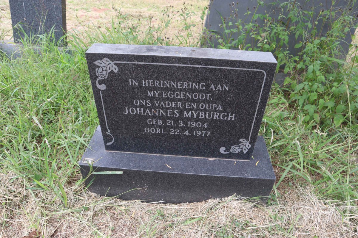MYBURGH Johannes 1904-1977