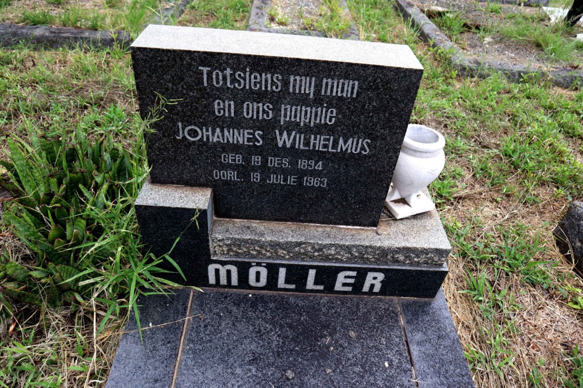 MOLLER Johannes Wilhelmus 1894-1963