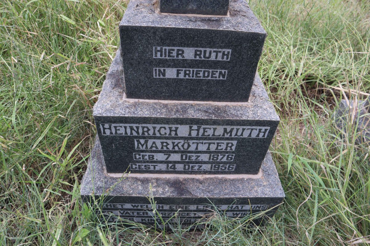 MARKOTTER Heinrich Helmuth 1876-1956