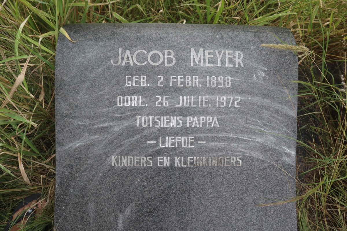 MEYER Jacob 1898-1972