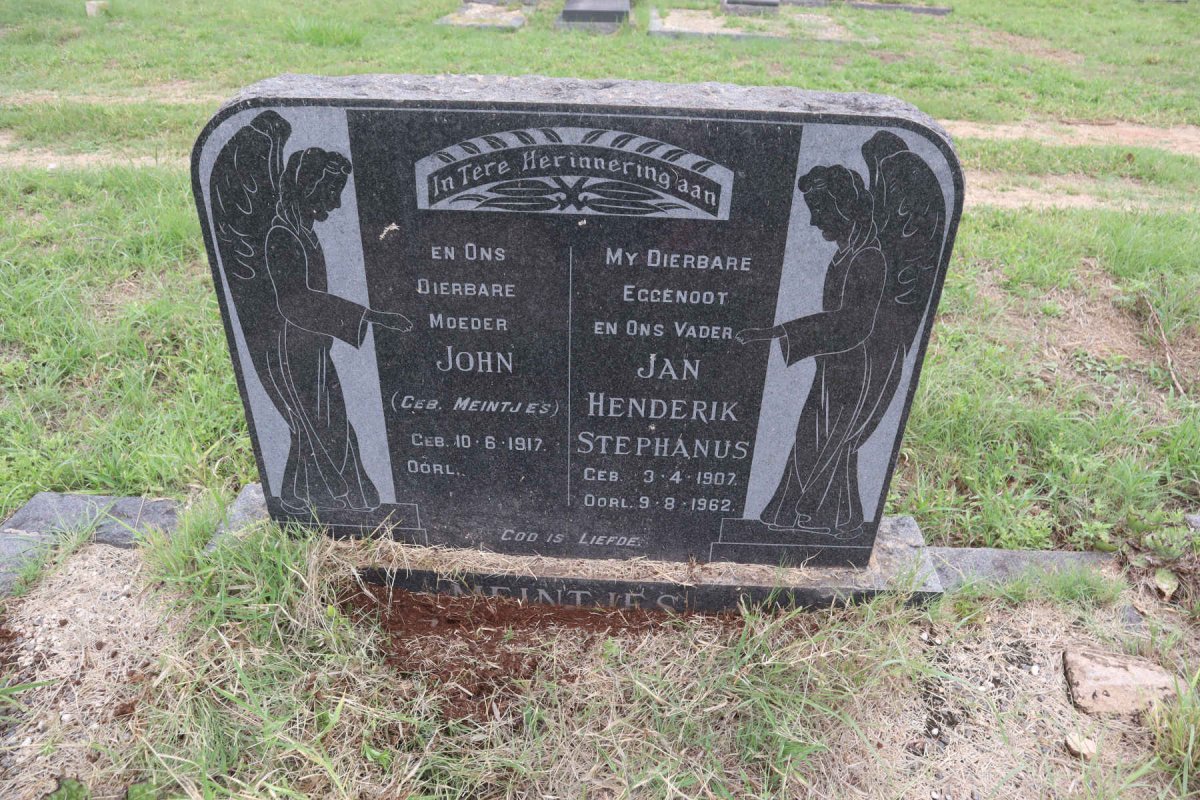 MEINTJES Jan Henderik Stephanus 1907-1962 & John MEINTJES 1917-