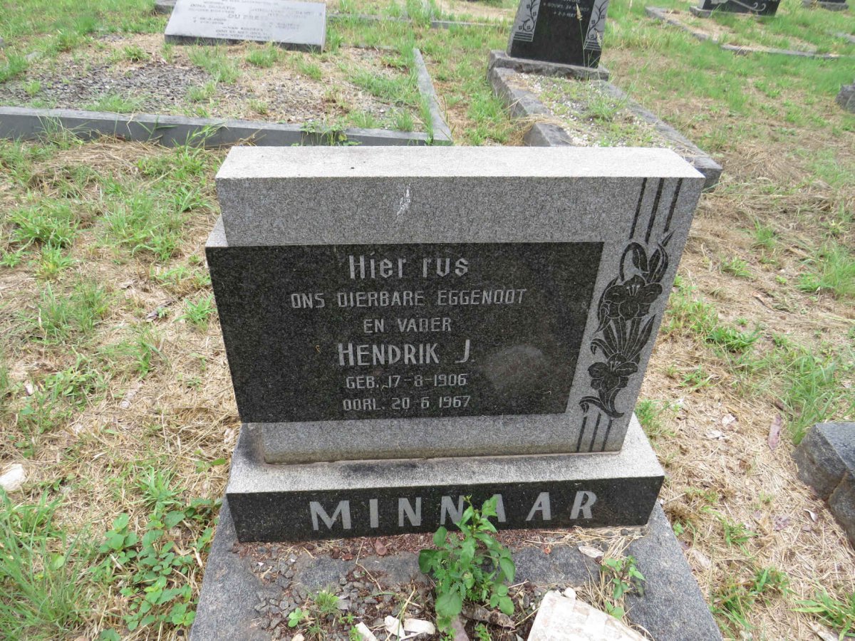 MINNAAR Hendrik J. 1906-1967