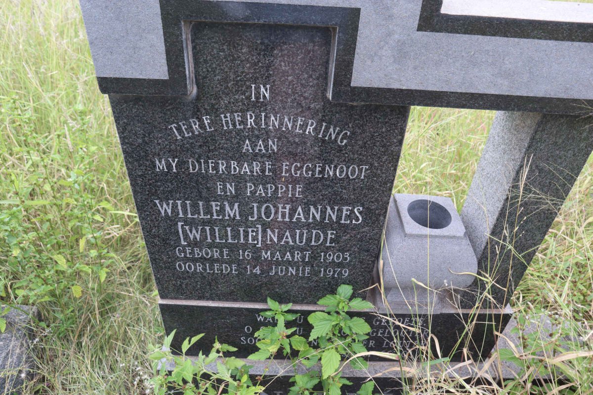 NAUDE Willem Johannes 1903-1979 