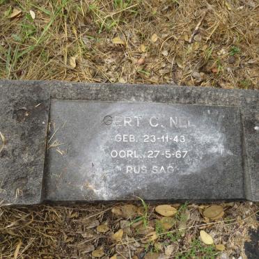 NEL Gert C. 1943-1967