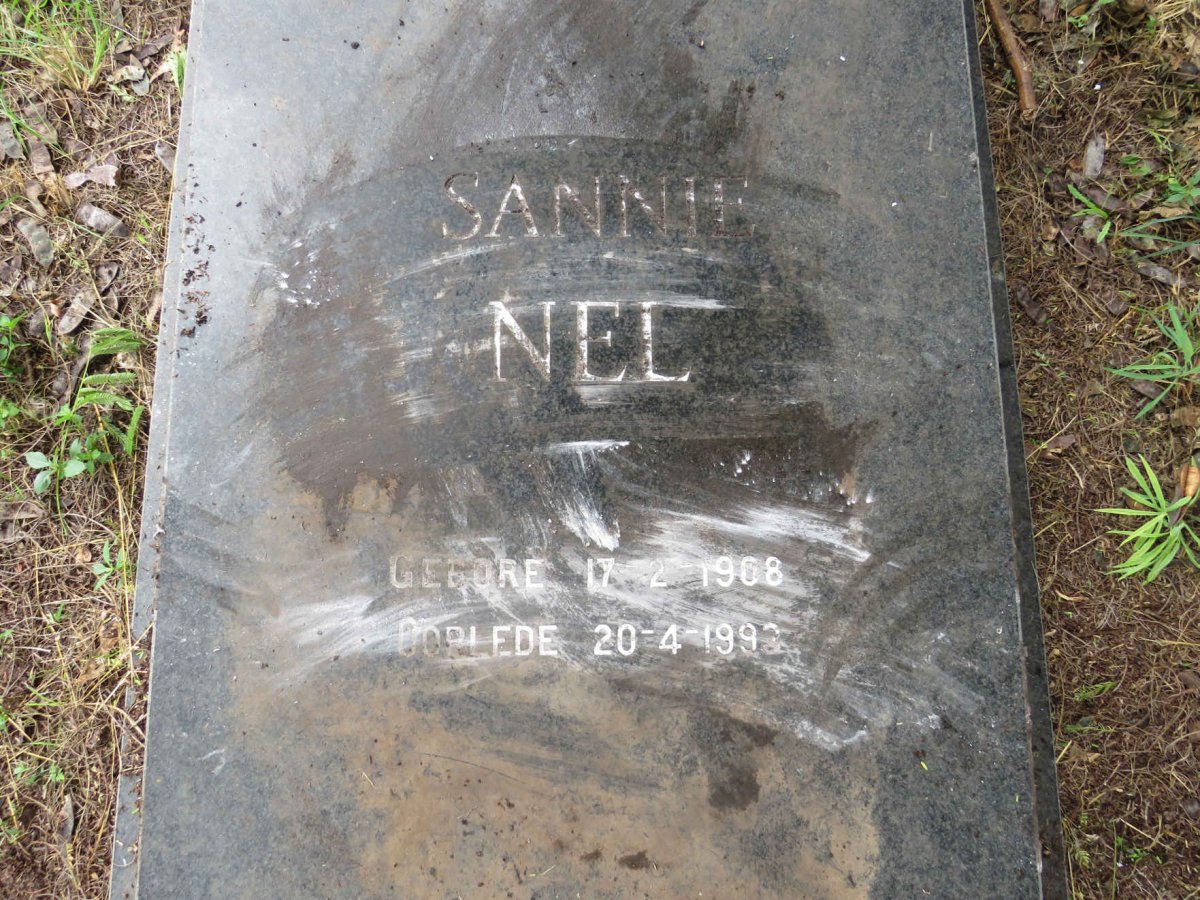 NEL Sannie 1908-1992