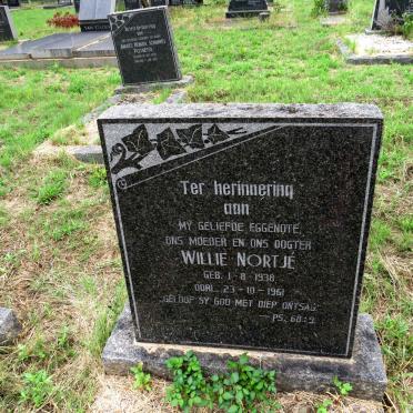 NORTJE Willie 1938-1961