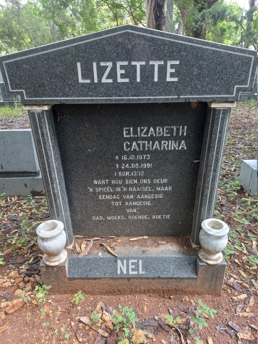 NEL Elizabeth Catharina 1973-1991
