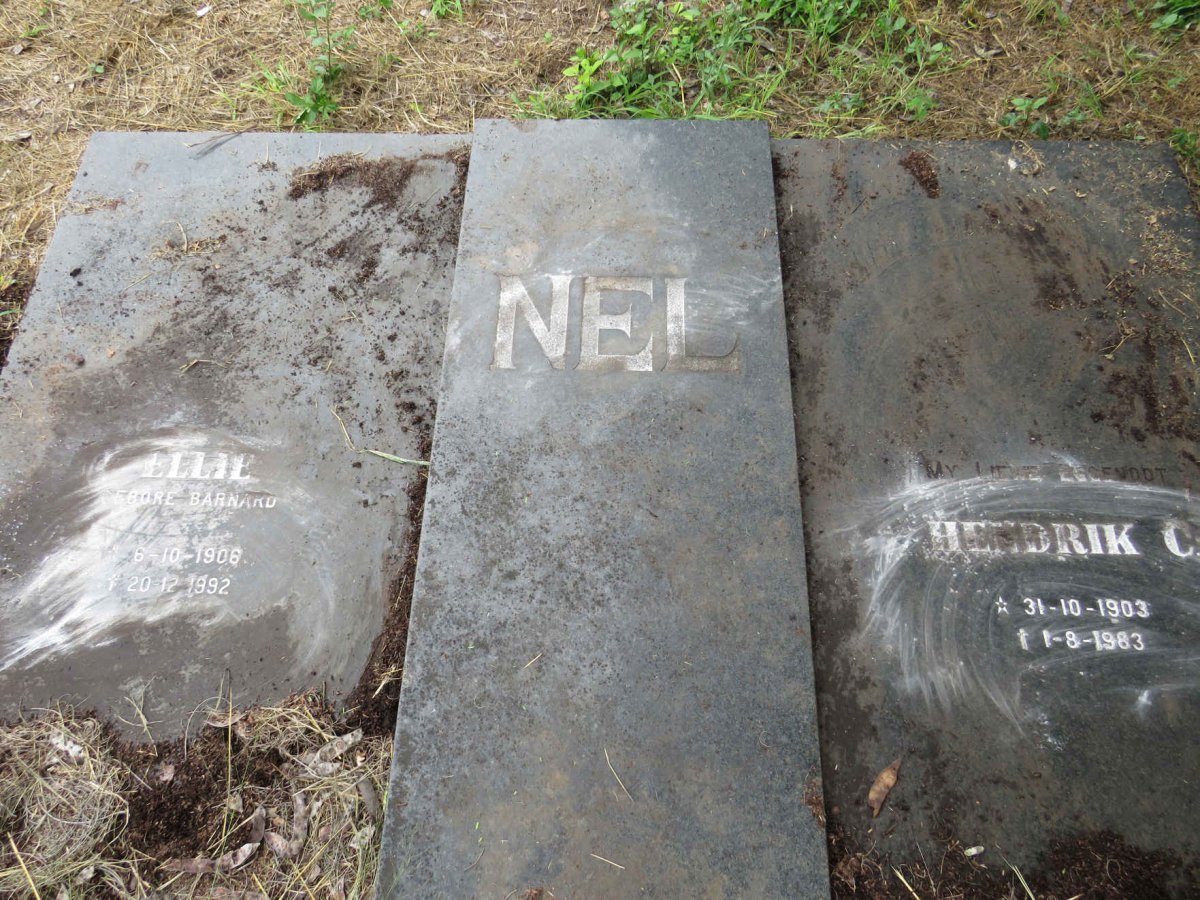 NEL Hendrik C. 1903-1983 & Ellie BARNARD 1906-1992