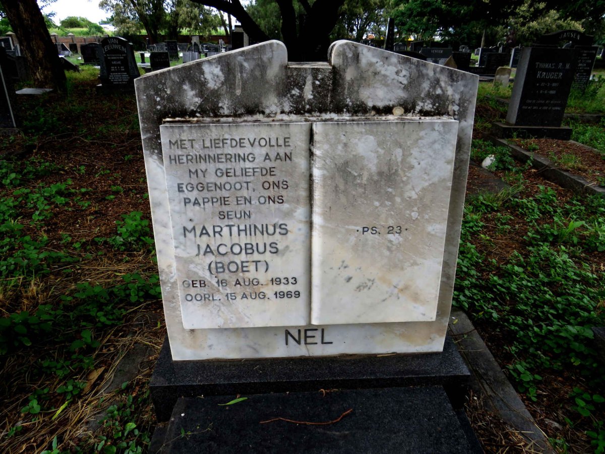 NEL Marthinus Jacobus 1933-1969