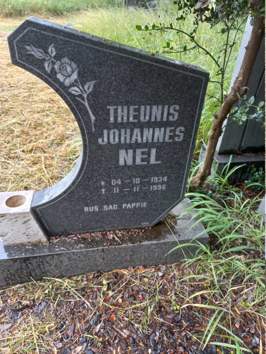 NEL Theunis Johannes 1934-1996